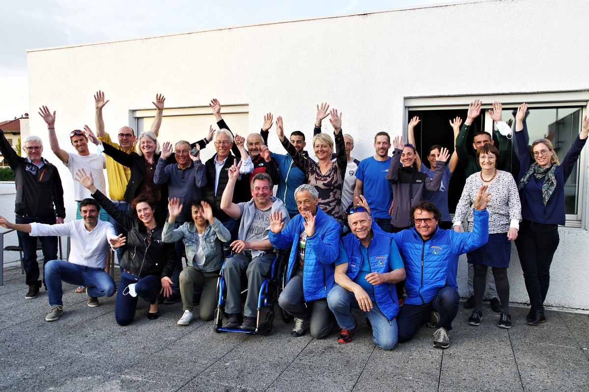 L'ADIMC 74 à la rencontre de ses partenaires sportifs