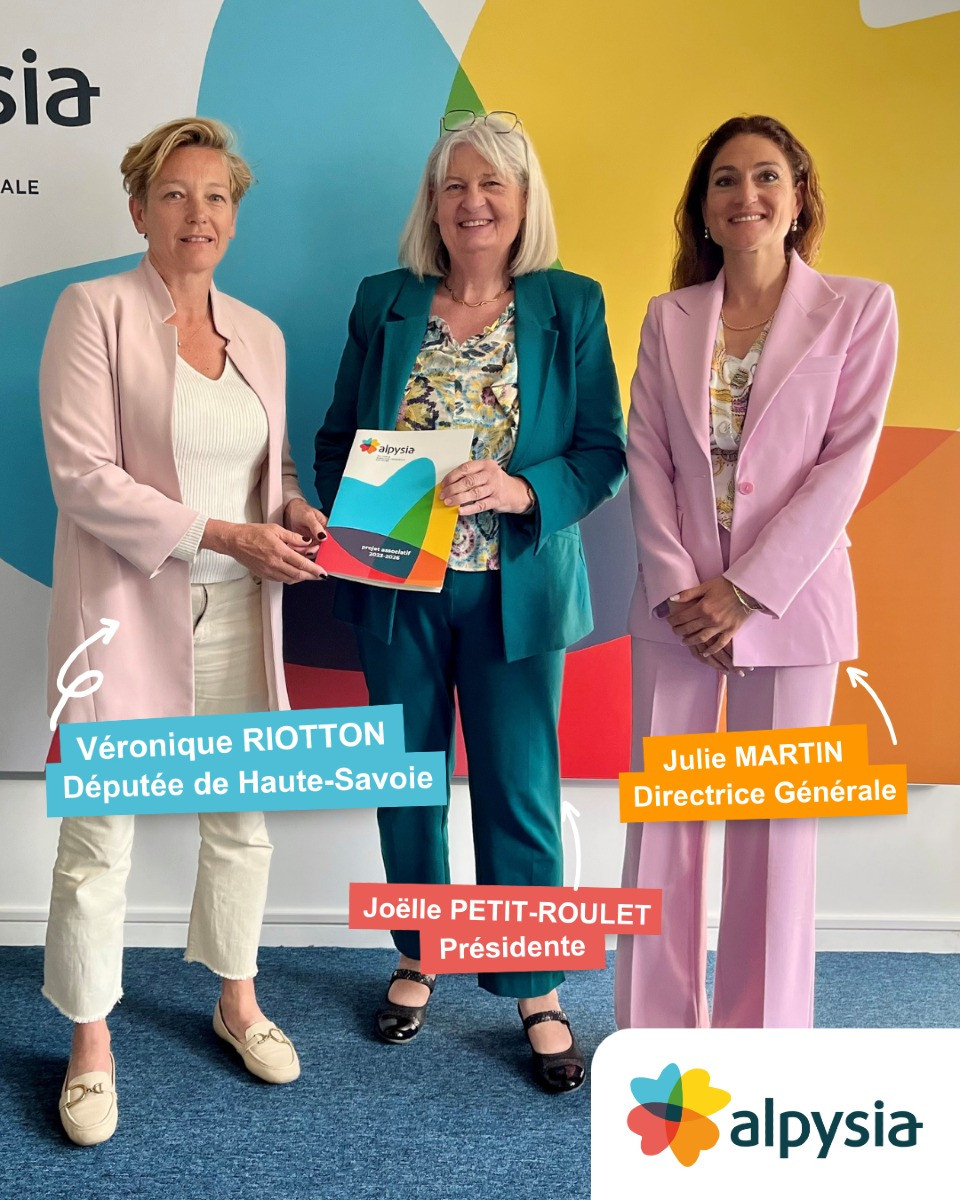 Visite de Mme la Députée chez Alpysia