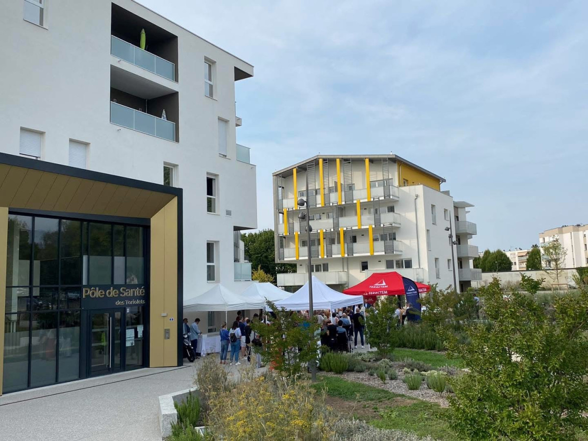 Inauguration du nouveau quartier des Toriolets