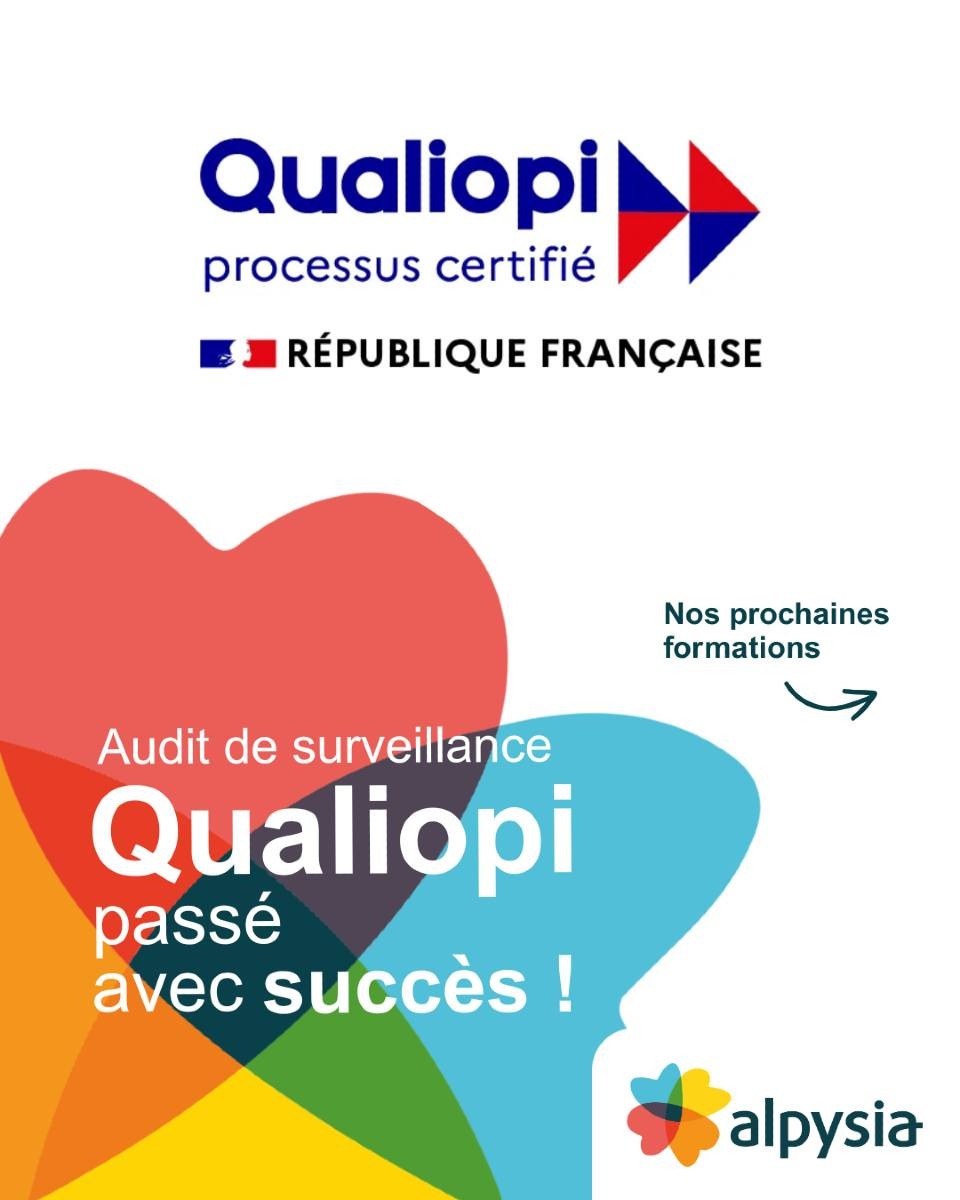 Excellente nouvelle pour Alpysia Formation