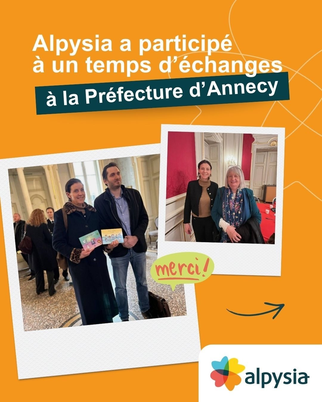 Visite de Mme Charlotte Parmentier-Lecocq