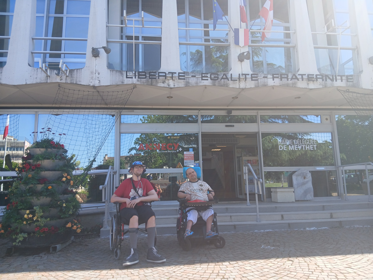 Commission accessibilité à Meythet